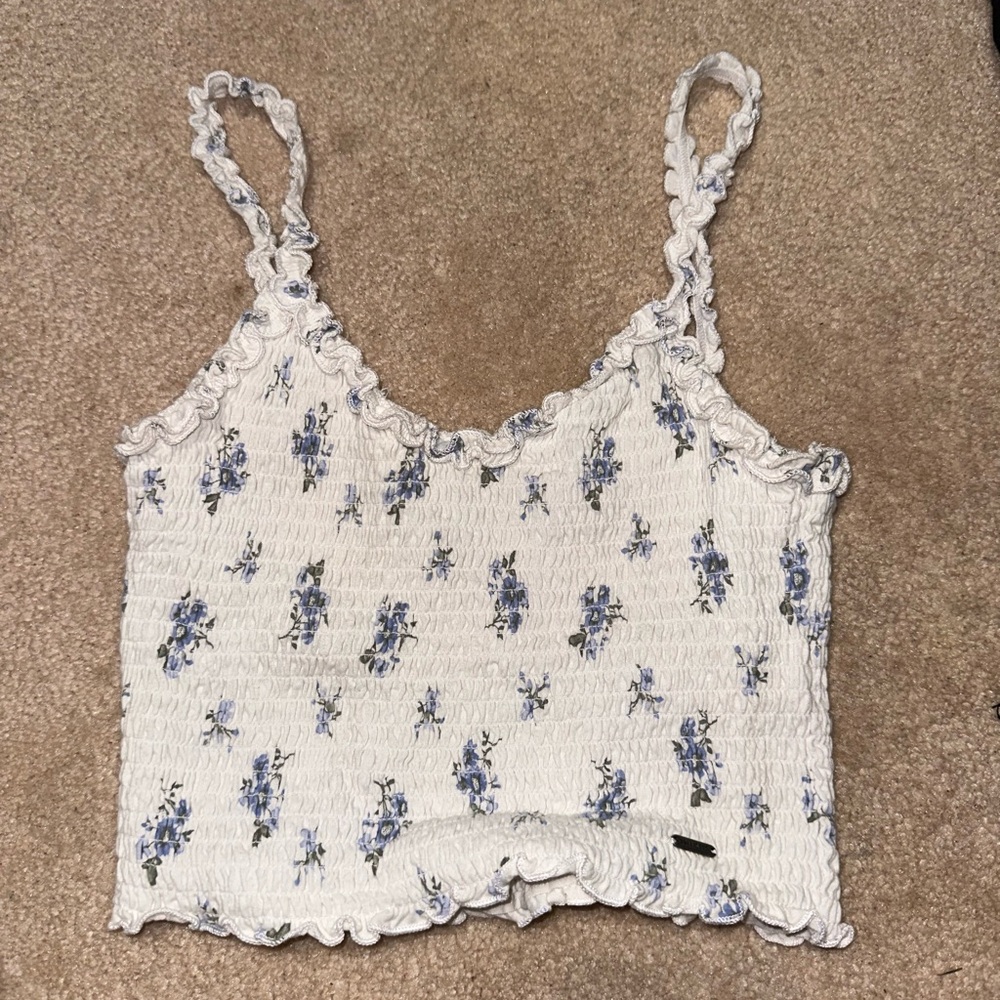 Hollister Ruffled Tank